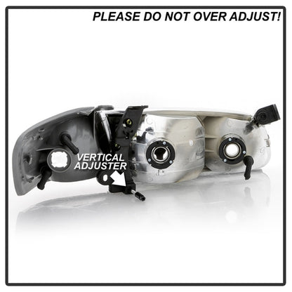 SPYDER xTune 00-01 Toyota Camry 4pc OEM Style Headlights w/Corner Lights - Chrome (HD-JH-TCAM00-SET-C) 9042812 9042812 Photo - Unmounted