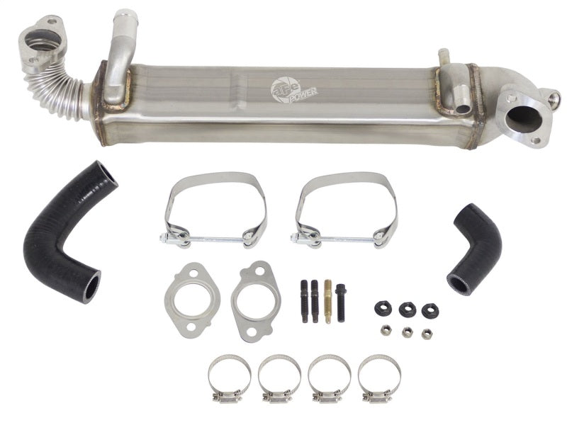 aFe BladeRunner EGR Cooler Vertical: Ford Diesel Trucks 08-10 V8-6.4L (td) 46-90079 Photo - Unmounted