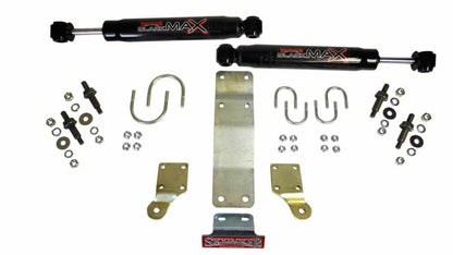 Skyjacker 2007-2017 Jeep Wrangler (JK/JKU) (Use w/ JK717TR) Dual Steering Damper Kit w/ Black Max 8206 8206 Photo - Primary