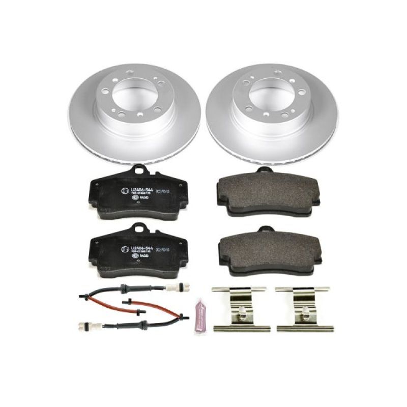 PowerStop Power Stop 97-04 Porsche Boxster Rear Euro-Stop Brake Kit ESK857 ESK857 Photo - Primary