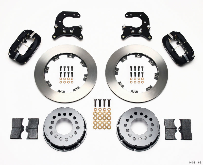 Wilwood Forged Dynalite P/S Rear Kit Small Ford 2.66in Offset 140-2113-B 140-2113-B Photo - Primary