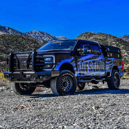 Westin 2023+ Ford F250/F350 HDX Bandit Front Bumper - Textured Black 58-311205 58-311205 Photo - Mounted