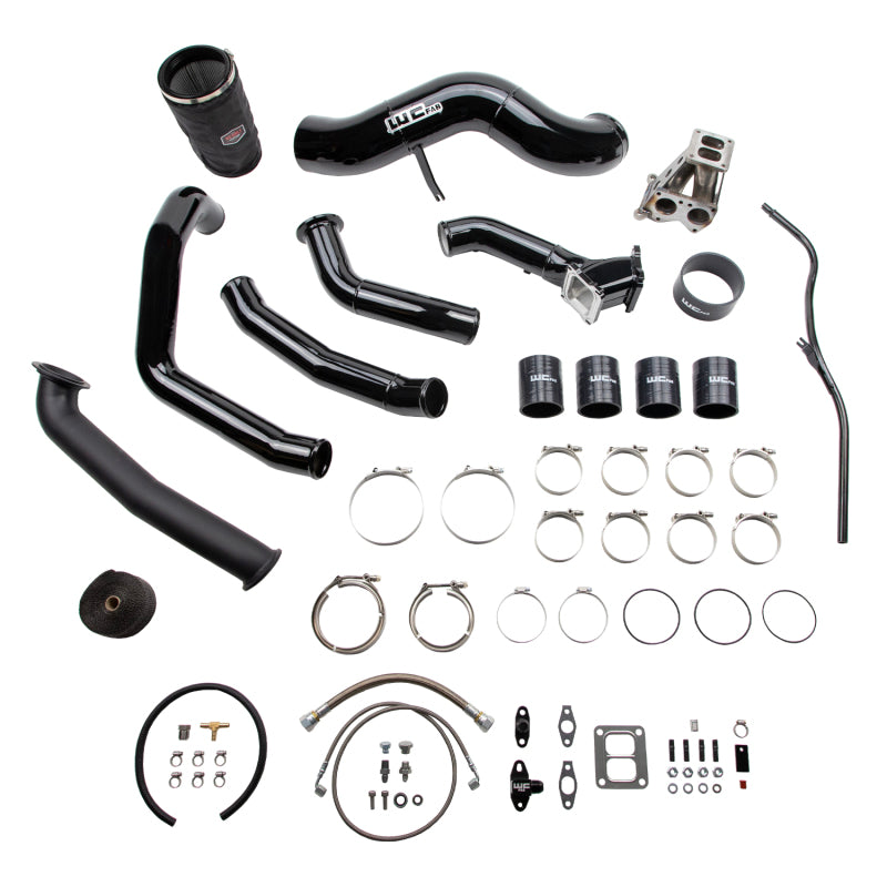 Wehrli 01-04.5 Chevrolet 6.6L LB7 Duramax S400 Turbo Install Kit (No Turbo) - Gloss Black WCF100489-GB WCF100489-GB Photo - Primary