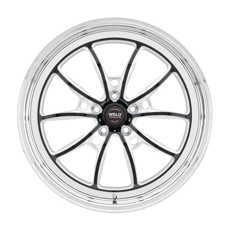 Weld S80 18x9 / 5x115 BP / 6.1in BS Black Wheel (High Pad) - Non-Beadlock 80HB8090W61A 80HB8090W61A Photo - Primary