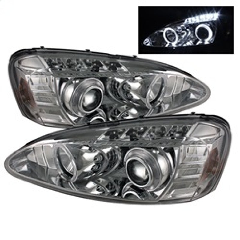 Spyder Pontiac Grand Prix 04-08 Projector Headlights LED Halo LED Chrm PRO-YD-PGP04-HL-C 5011671 5011671 Photo - Primary