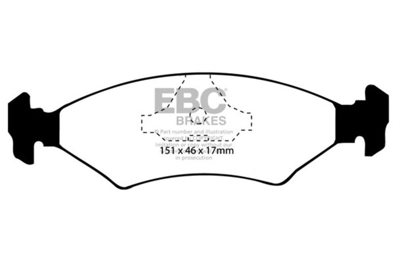 EBC Disc Brake Pad Set DP4415R Photo - Primary