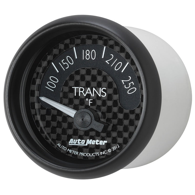 Autometer GT Series 52mm Short Sweep Electronic 100-250 Deg F Transmission Temperature 8049 8049 User 2