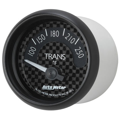 Autometer GT Series 52mm Short Sweep Electronic 100-250 Deg F Transmission Temperature 8049 8049 User 2