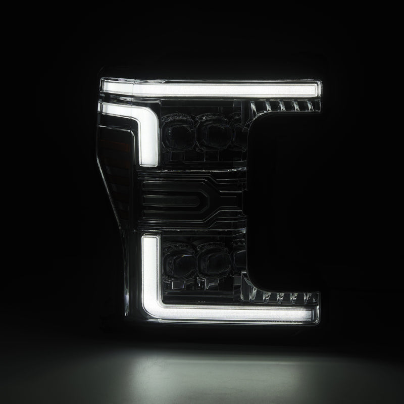 AlphaRex 17-19 Ford F-250/350/450/550 Super Duty NOVA-Series LED Proj Headlights Chrome w/SS & SBDRL 880347 880347 User 1