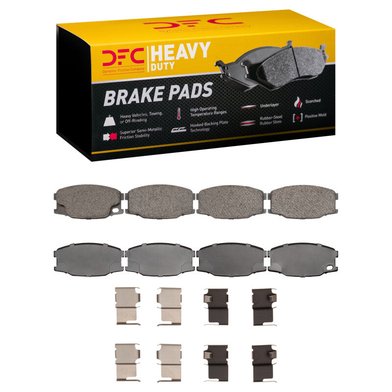 DFC DFC Semi Met Heavy Duty Pads Brakes, Rotors & Pads Brake Pads - OE main image
