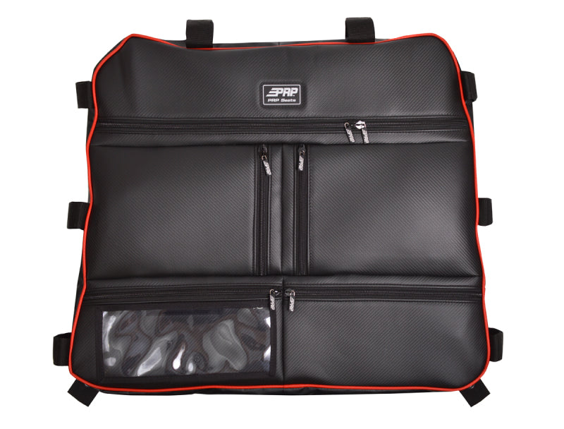 PRP Seats PRP Polaris RZR Overhead Bag - Carbon Fiber Red E47-214 E47-214 Photo - Primary