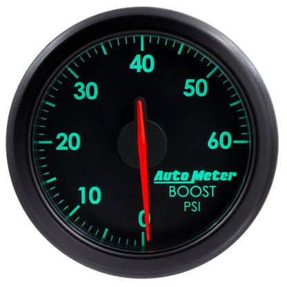 Autometer 2-1/16" Boost, 0-60 Psi, Airdrive, Black 9160-T User 5