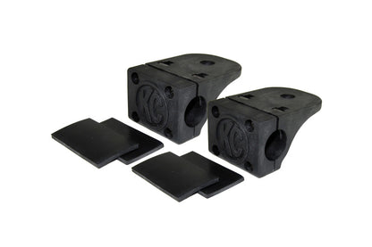 KC HiLiTES Universal Tube Clamp Light Mount Bracket Set / 0.75in. to 1in. Bar (Pair) 73001 73001 Photo - Primary