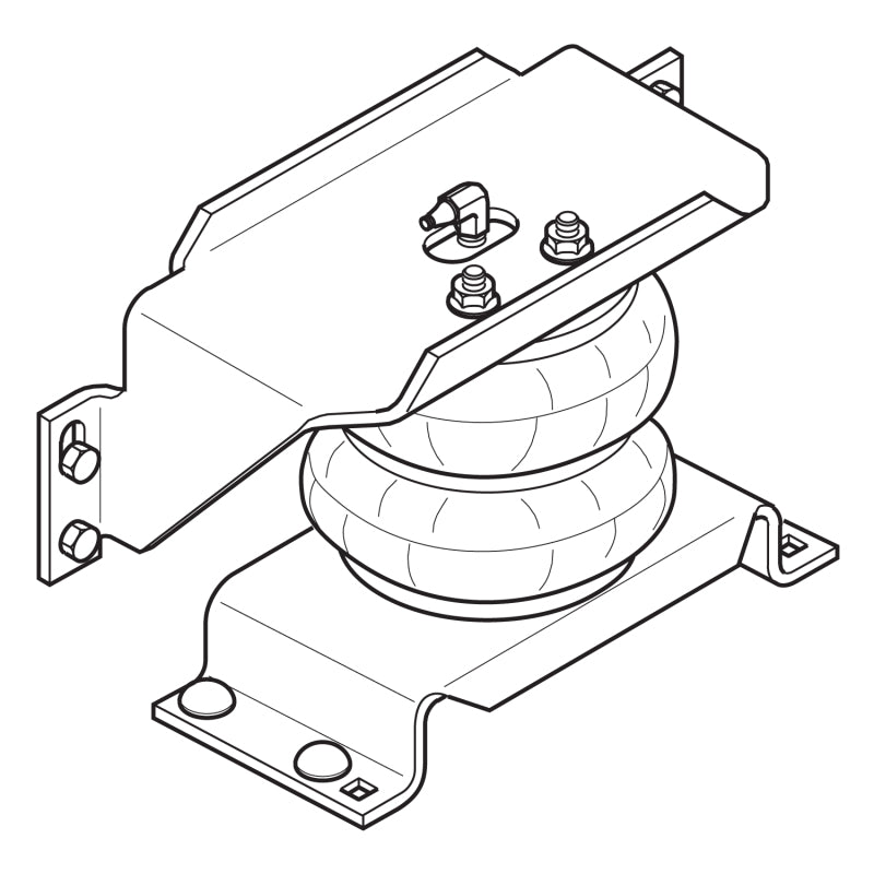 Firestone Ride-Rite Air Helper Spring Kit Front 07-17 Dodge RAM 3500HD Cab 2WD/4WD (W217602478) 2478 2478 Photo - Primary