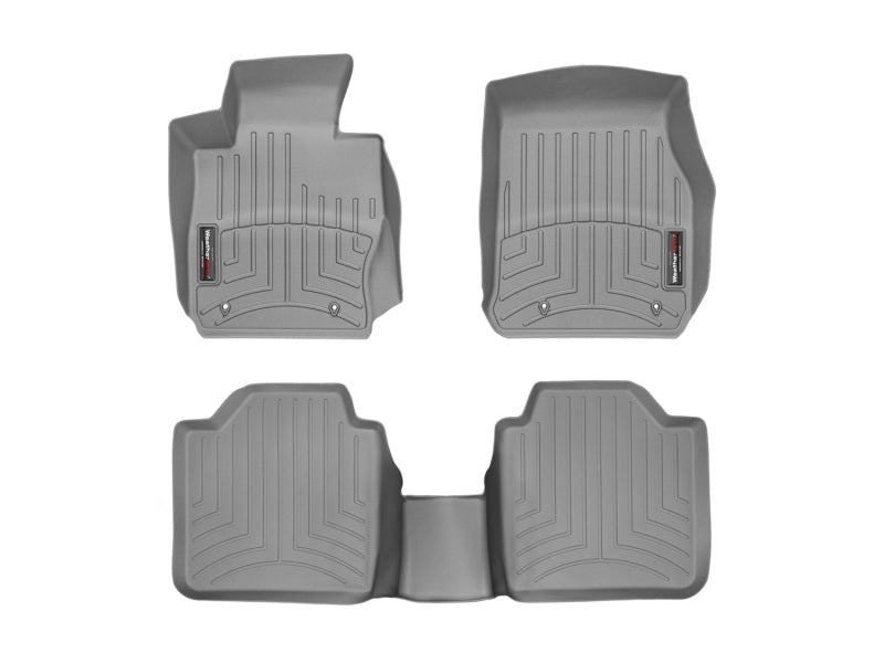 WeatherTech WT FloorLiner - Rear - Grey Floor Mats Floor Mats - Rubber main image