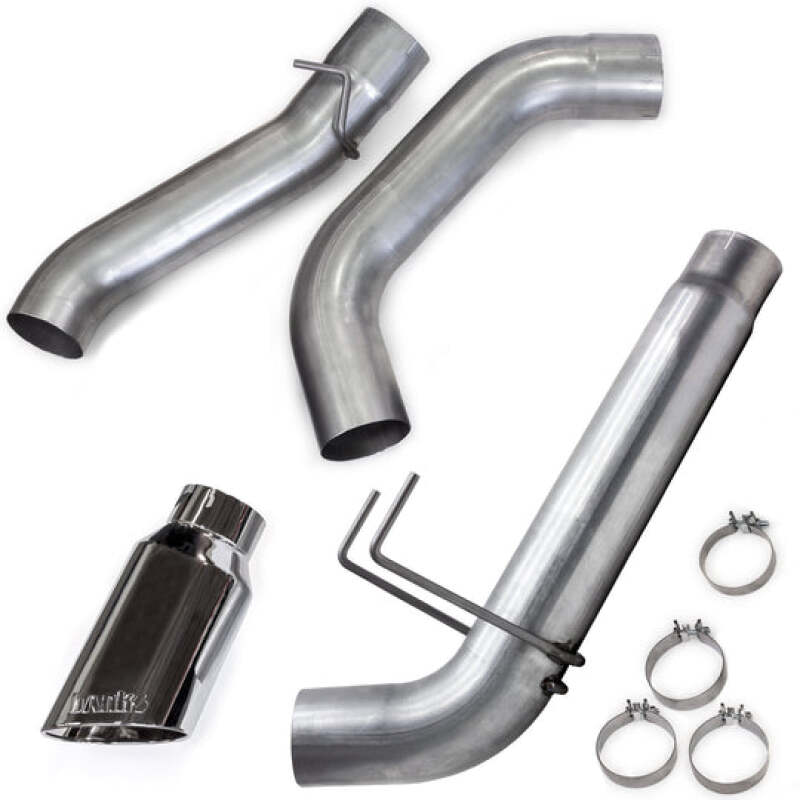 Banks Power 19-23 Dodge RAM Monster Exhaust 5.0in Single 6.7L MCSB DRW w/ SideKick S/S Chrome Tip 49832 49832 User 1
