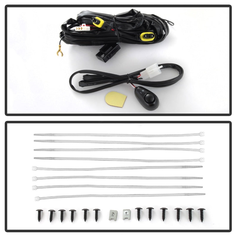 Spyder 13-16 Ford Fusion OEM Fog Lights w/Switch & Cover - Clear (FL-FFUS13-C) 5085009 5085009 Photo - Unmounted