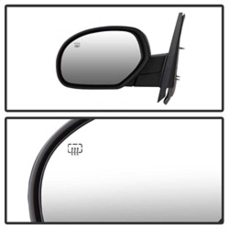 SPYDER xTune 07-14 Chevy Silverado Power Heated Mirror - Left MIR-03CS07-PW-L 9938658 9938658 Photo - Unmounted