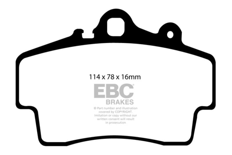 EBC Disc Brake Pad Set DP31207C Photo - Primary