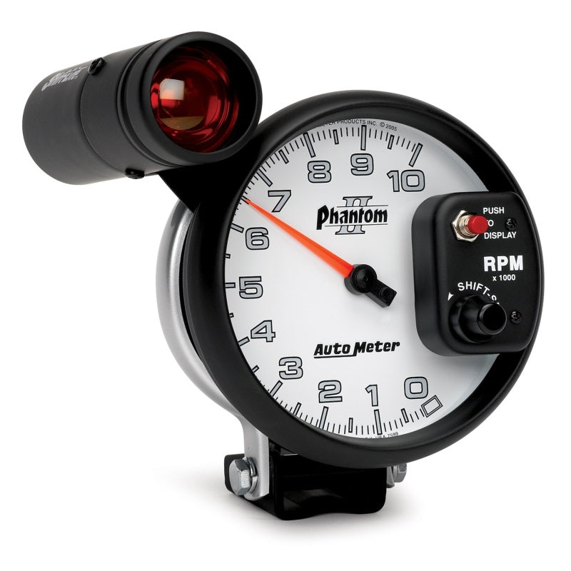 Autometer 5" Pedestal Tachometer, 0-10,000 Rpm, Phantom II 7599 User 6