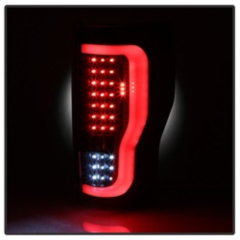 SPYDER xTune 17-18 Ford F-250 Super Duty (Excl LED Models) LED Tail Lights - Black (ALT-ON-FS17-LBLED-BK) 9041600 9041600 Photo - Unmounted