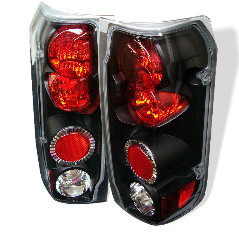 Spyder Ford F150 87-96/Ford Bronco 88-96 Euro Style Tail Lights Black ALT-YD-FF15089-BK 5003300 5003300 Photo - Primary