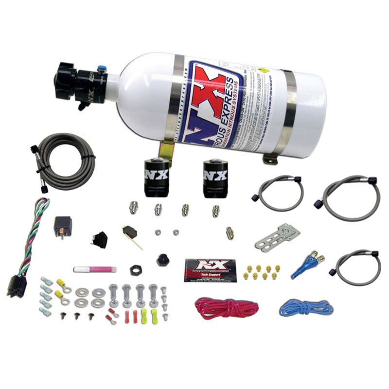 Nitrous Express Ford EFI Race Single Nozzle Nitrous Kit (100-250HP) w/10lb Bottle 20113-10 20113-10 Photo - Primary