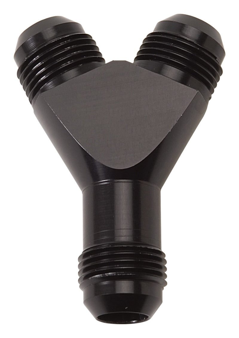 Russell Billet Aluminum Fuel Y-Blocks - Black Finish 650430 Photo - Primary