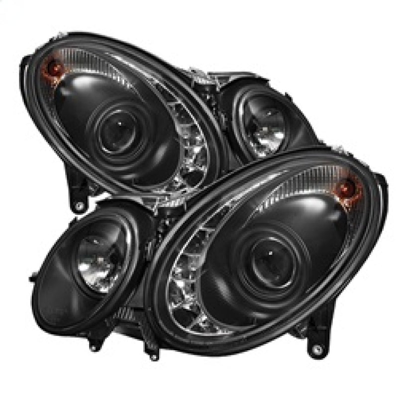 Spyder Mercedes Benz E-Class 03-06 Projector Xenon/HID Model- DRL- Blk PRO-YD-MBW21103-HID-DRL-BK 5029928 5029928 Photo - Primary