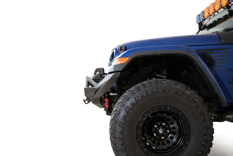 Addictive Desert Designs 18-23 Jeep Wrangler JL/JT Stealth Fighter Front Bumper F960292110103 F960292110103 Photo - Mounted