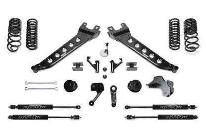 Fabtech 19-20 Ram 2500 4WD 5in Radius Arm System w/Coil Springs & Stealth Shocks K3180M K3180M Photo - Primary