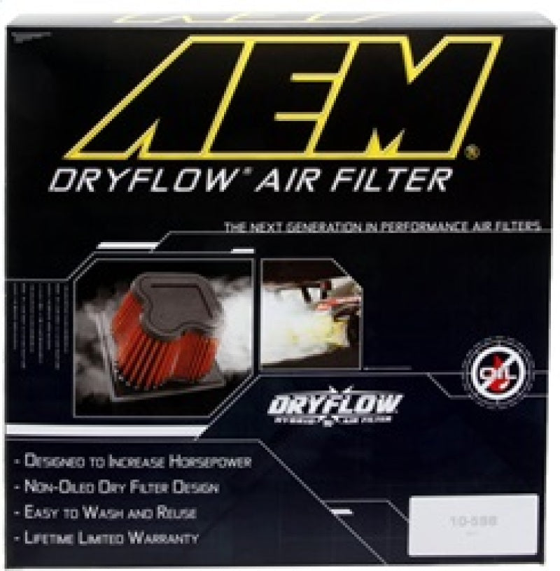 AEM Induction AEM 10 Dodge Ram 2500/3500 6.7L L6 DSL 11in L x 9.75in W x 6.5in H Replacement DryFlow Air Filter AE-07087 AE-07087 Photo - in package
