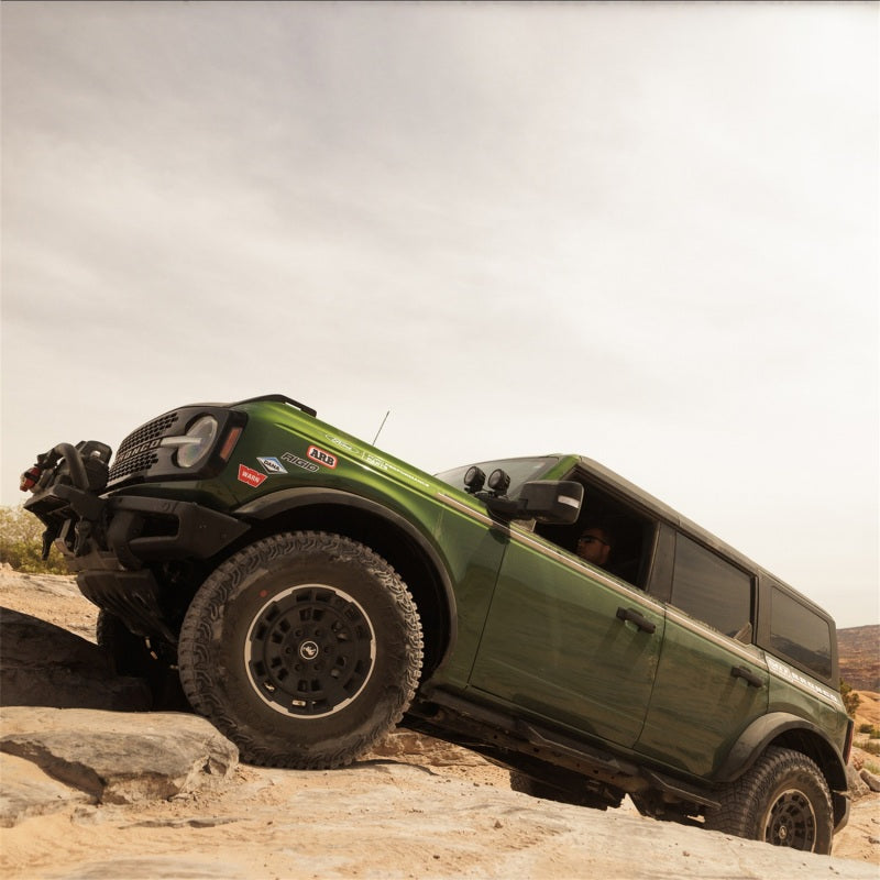 Ford Racing 21-24 Bronco 17in x 8.5in Machined Face Wheel Kit M-1007K-P1785MBM M-1007K-P1785MBM Photo - Mounted