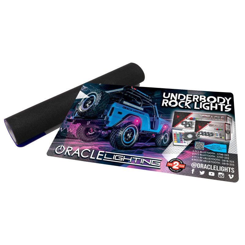 ORACLE Lighting Oracle Neoprene Counter Mat 24in x 14in - Rock Light Design 8077-504 8077-504 Photo - Close Up