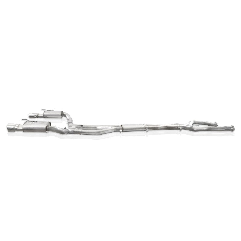 Stainless Works 2008-09 Pontiac G8 GT 3in Catback Systemt X-Pipe Turbo Chambered Muffler 3.5in Tips PG8CBFC PG8CBFC Photo - Unmounted