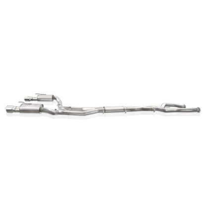 Stainless Works 2008-09 Pontiac G8 GT 3in Catback Systemt X-Pipe Turbo Chambered Muffler 3.5in Tips PG8CBFC PG8CBFC Photo - Unmounted