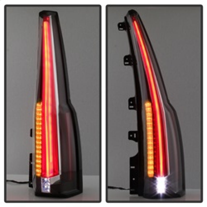 SPYDER xTune GMC Yukon 15-17 LED Tail Lights (Escalade Style) - Black ALT-JH-GY15-2IN1LED-BK 9039775 9039775 Photo - Unmounted