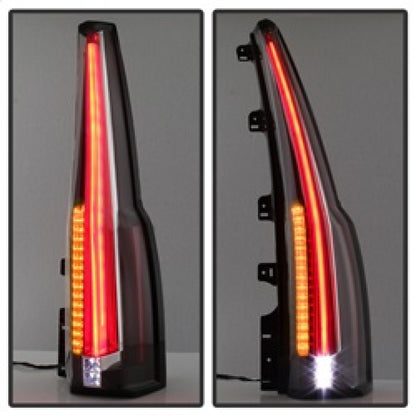 SPYDER xTune GMC Yukon 15-17 LED Tail Lights (Escalade Style) - Black ALT-JH-GY15-2IN1LED-BK 9039775 9039775 Photo - Unmounted