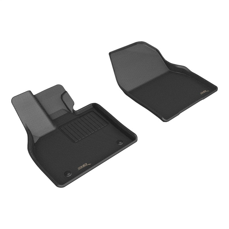 3D MAXpider 3D MAXider 2023 Toyota BZ4X Kagu Black Floor Mat - Row 1 L1TY29011509 L1TY29011509 Photo - Primary