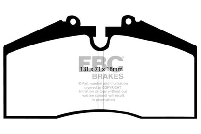 EBC Disc Brake Pad Set DP4767R Photo - Primary