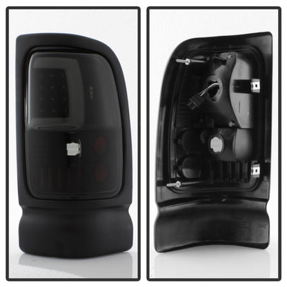 SPYDER xTune Dodge Ram 1500 94-01 Tail Lights - Light Bar LED - Black ALT-ON-DRAM94V3-LBLED-BSM 9038877 9038877 Photo - Unmounted