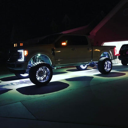 ORACLE Lighting Oracle LED Illuminated Wheel Rings - Double LED - White 4228-001 4228-001 Photo - lifestyle view