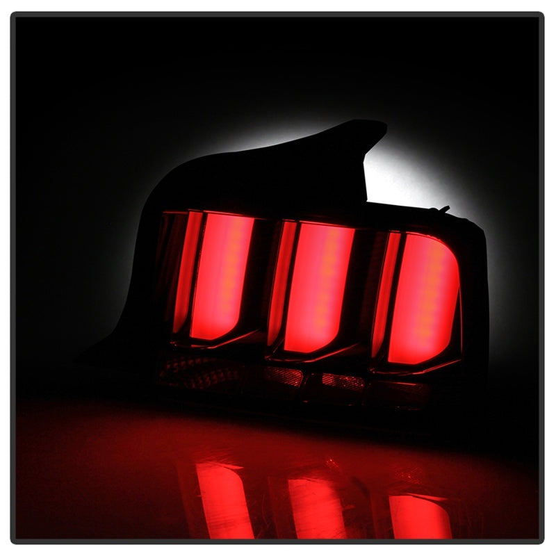 Spyder 05-09 Ford Mustang (White Light Bar) LED Tail Lights - Black ALT-YD-FM05V3-LED-BK 5086693 5086693 Photo - Unmounted