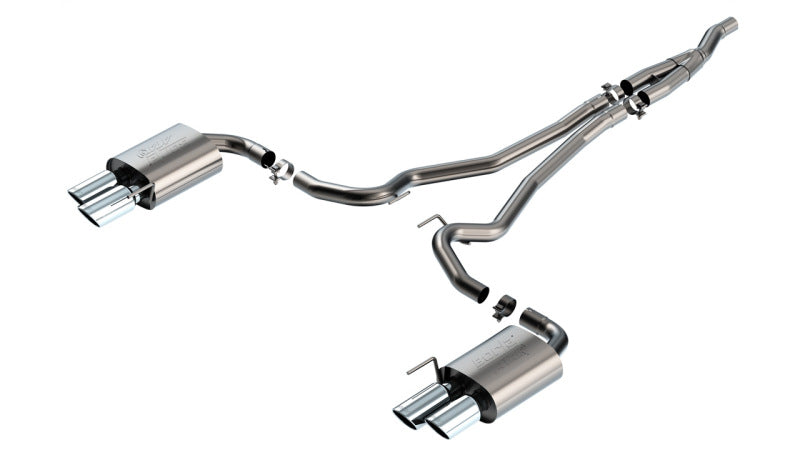 Borla 2024 Ford Mustang Ecoboost 2.3L Cat-Back Exhaust System ATAK w/ Quad Tip - Non-Active 140982 140982 Photo - Primary
