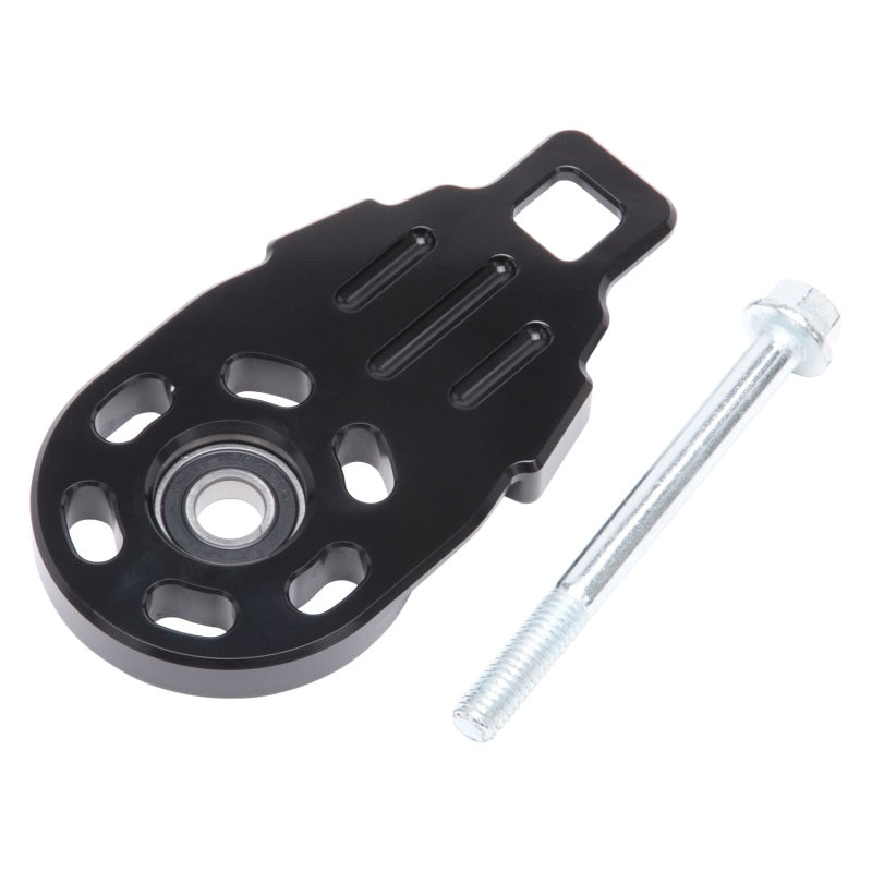 Edelbrock Tensioner Cover Dual Quad Ls/Sbc Supercharger Black 15553 15553 Photo - Primary
