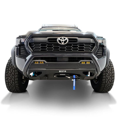 Westin 2024 Toyota Tacoma Pro-Series Mid Width Front Bumper - Textured Black 58-412785 58-412785 Photo - lifestyle view