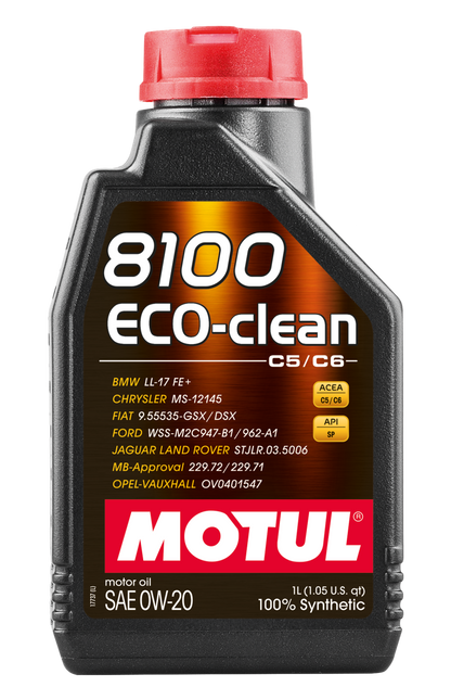 Motul 1L 8100 Eco-Clean 0W20 108813 108813 User 1