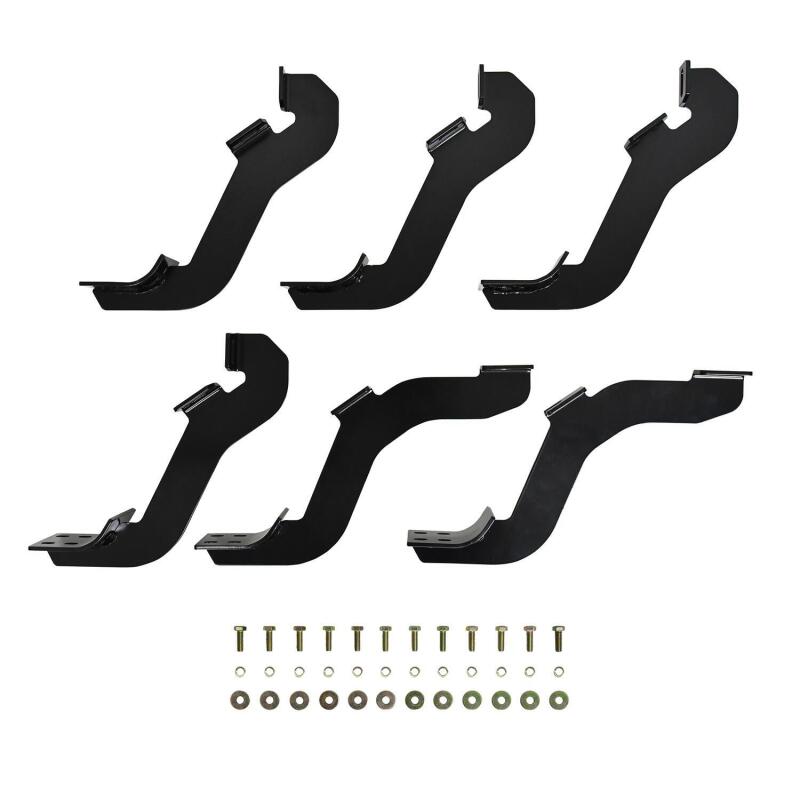 Westin 19-22 Ford Ranger SuperCrew/SuperCab Premier Oval Nerf Step Bar Mount Kit - Blk 22-2265 22-2265 Photo - Primary
