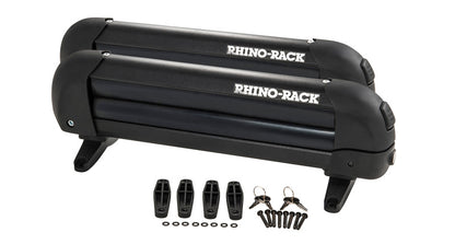 Rhino-Rack Universal Ski/Snowboard Carrier - Fits 3 Pairs of Skis or 2 Snowboards - Black 573 573 Photo - Primary