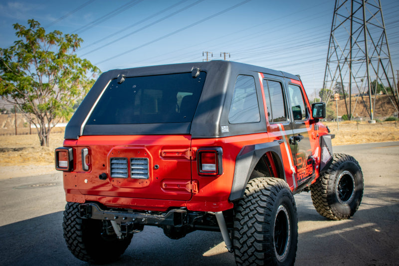 DV8 Offroad 2018+ Jeep Wrangler JL Unlimited Fastback Hard Top HTJLFB-B HTJLFB-B Photo - Mounted